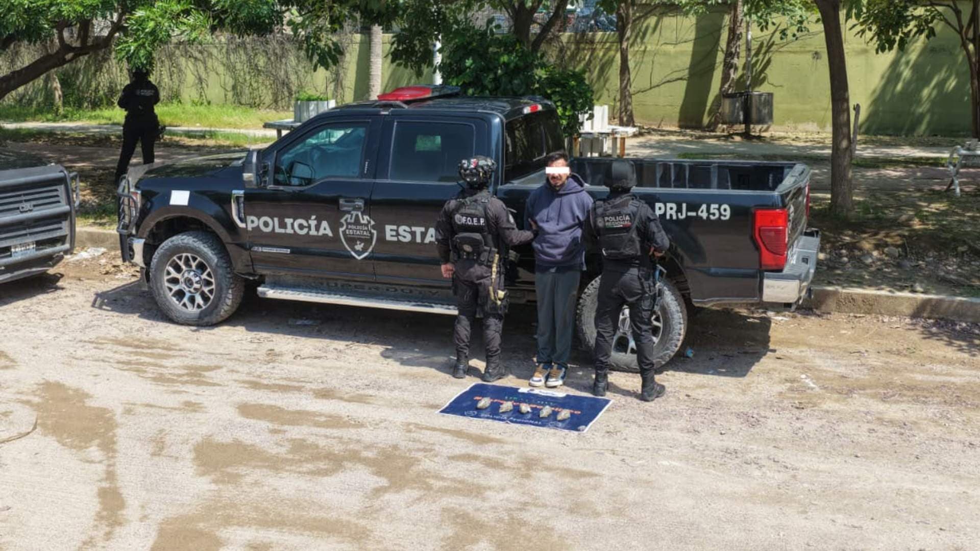 Estadounidense detenido