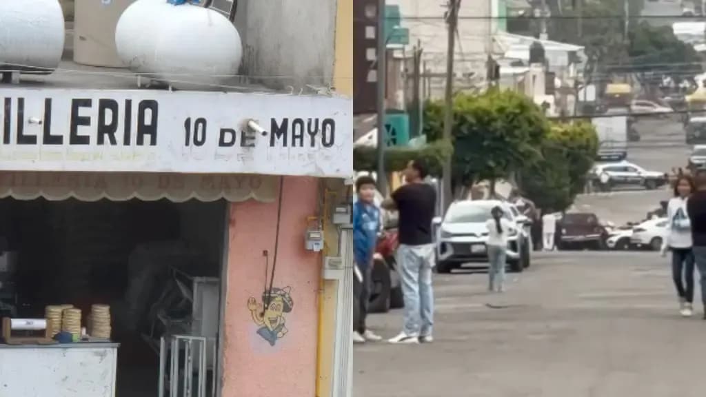 Muerto por Balacera en Tortilleria Colonia 10 de Mayo en 44 Norte Xonaca Mercado Morelos Puebla