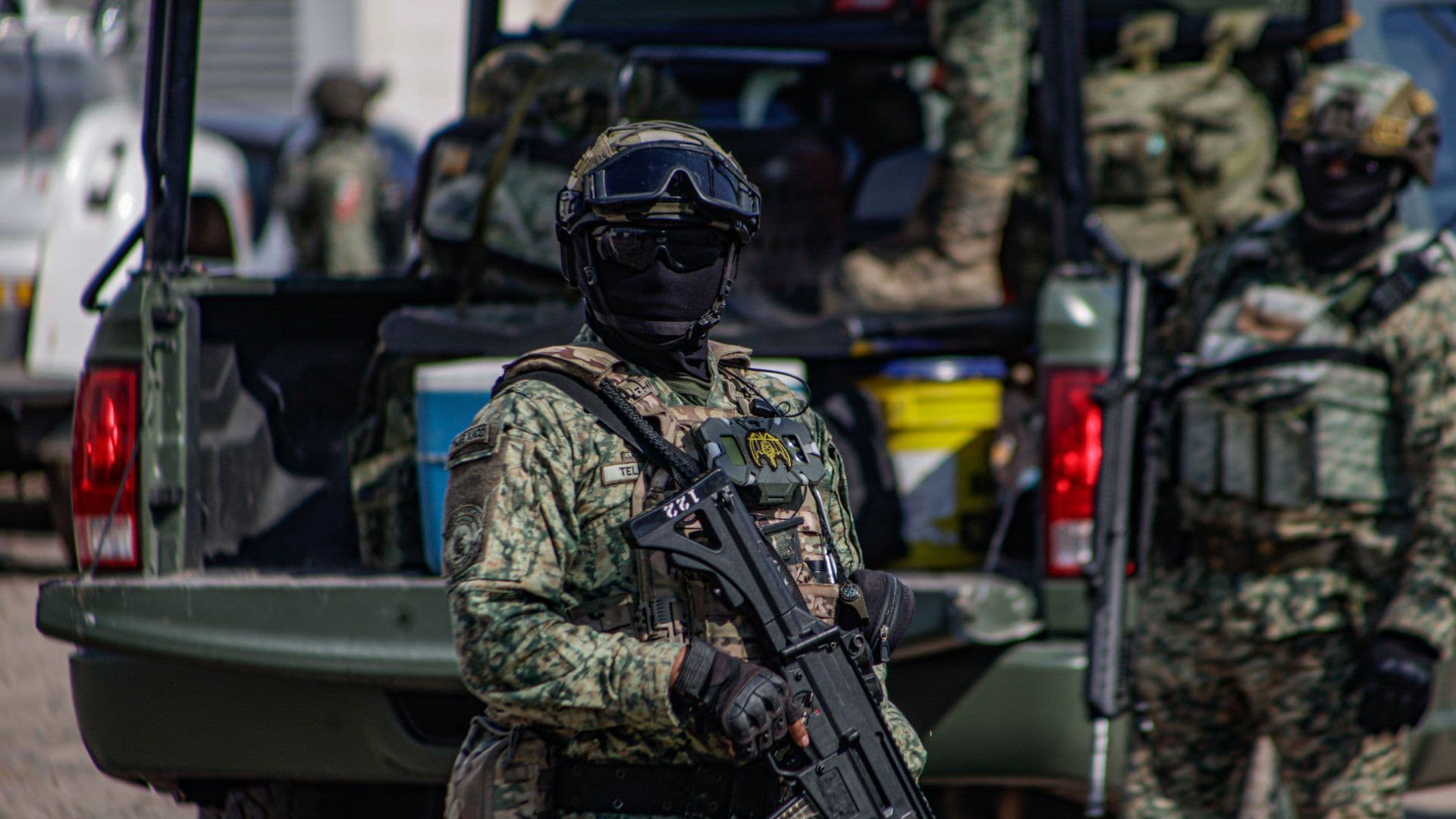 Dispositivo de seguridad en Sinaloa luego de asesinatos en julio 2026. Foto: Cuartoscuro | Archivo