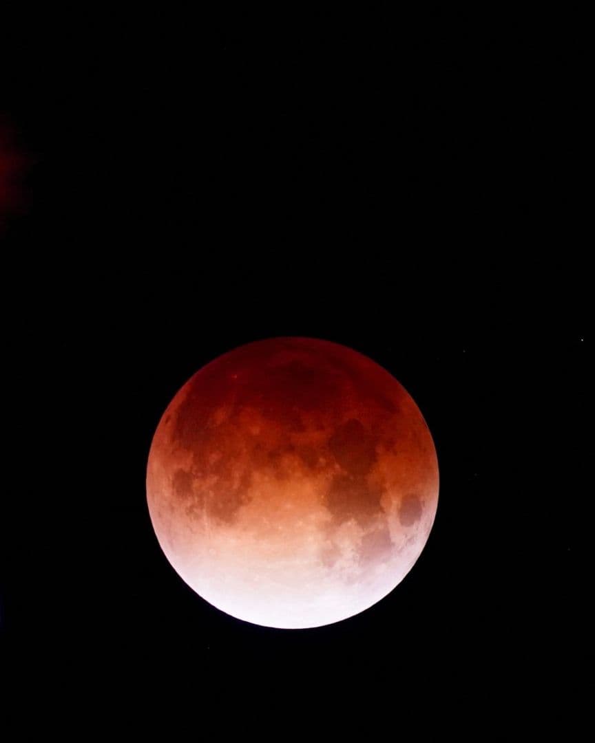 Eclipse lunar en Mexicali