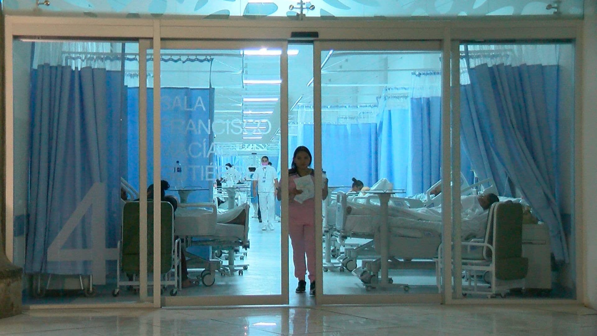 Sala de emergencia en Hospital Civil Guadalajara