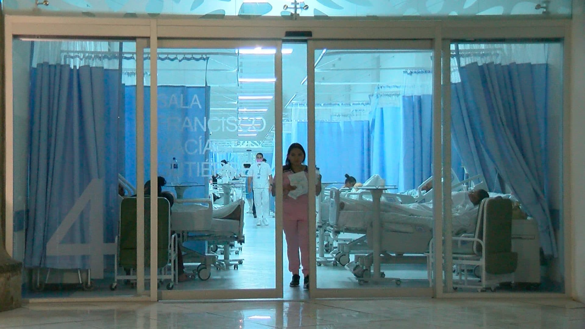 Sala de emergencia en Hospital Civil Guadalajara