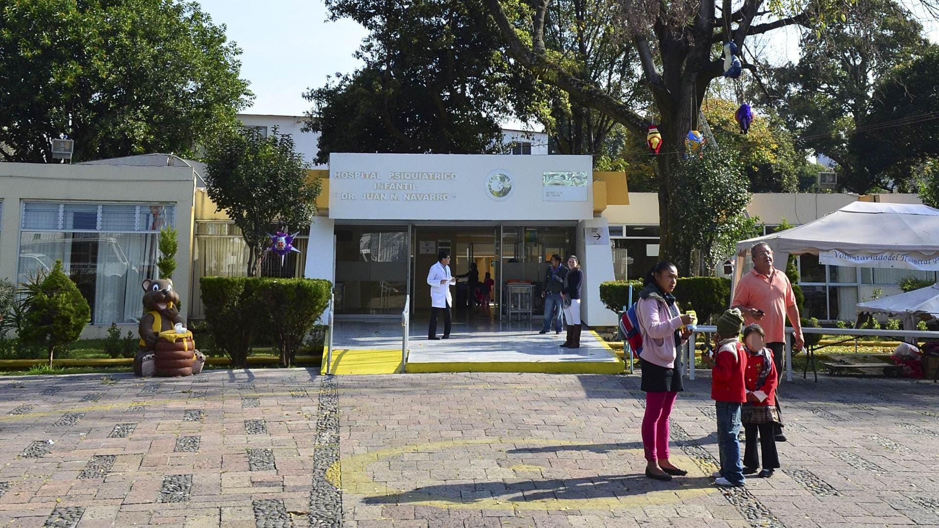 Salón de Rehabilitación del Hospital Psiquiátrico Infantil Dr. Juan N. Navarro, en diciembre 2013. Foto: Cuartoscuro | Archivo