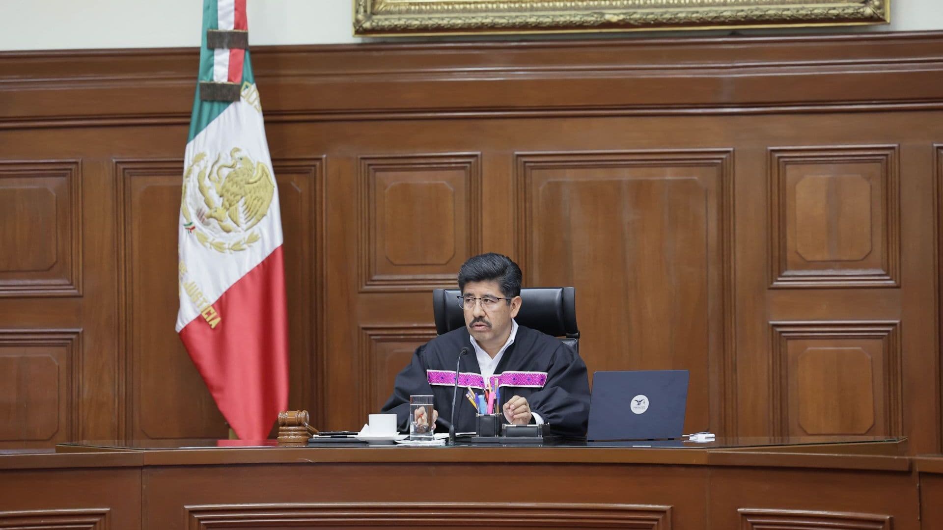 Hugo Aguilar Ortiz, ministro presidente de la SCJN