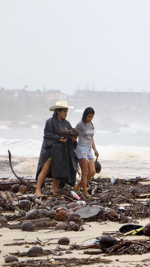 Efectos del huracán Erick en Oaxaca