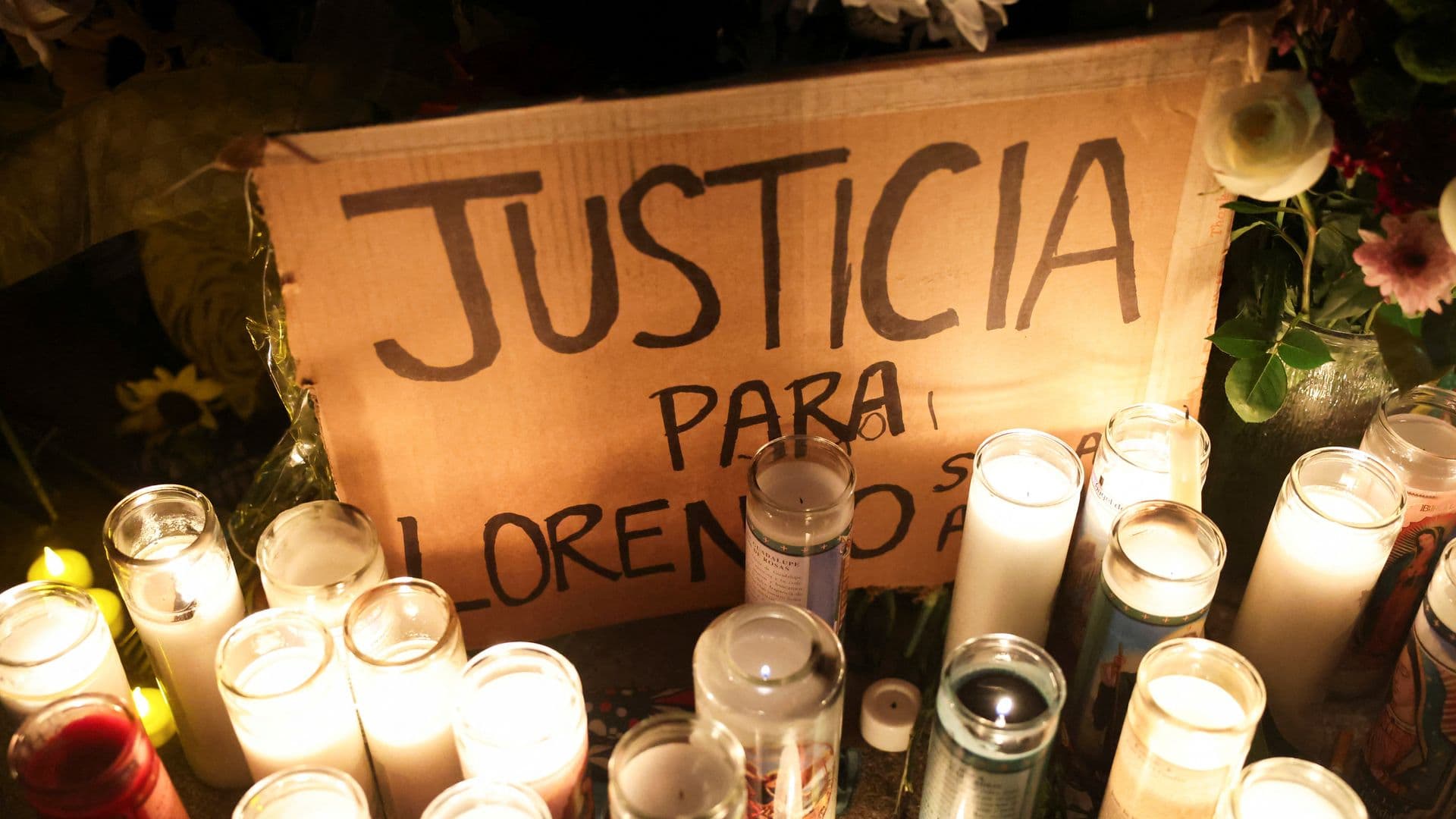 Memorial por la muerte de Lorenzo Salgado Araujo, migrante mexicano, a manos del ICE