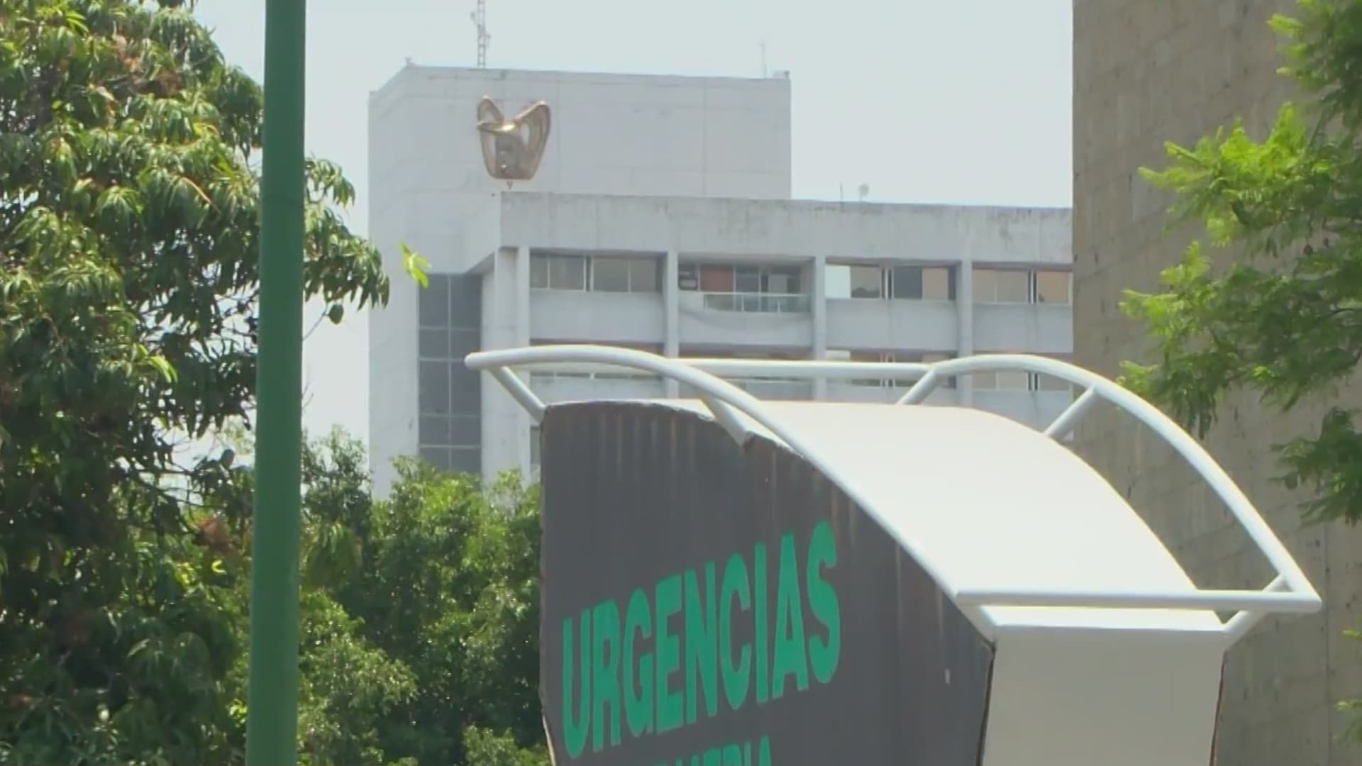 Instalaciones de hospital del IMSS.