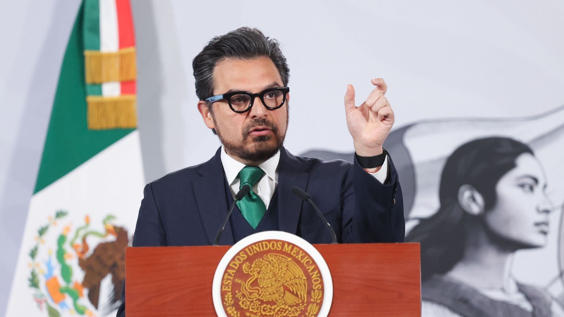 Zoé Robledo, director del Instituto Mexicano del Seguro Social (IMSS)