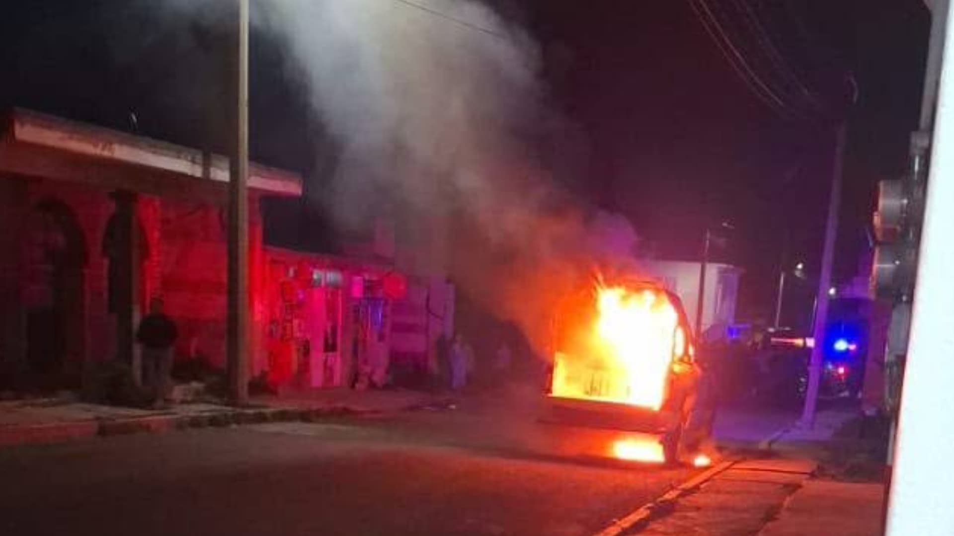 Mujer atropellada por patrulla en San Lorenzo Chiautzingo.