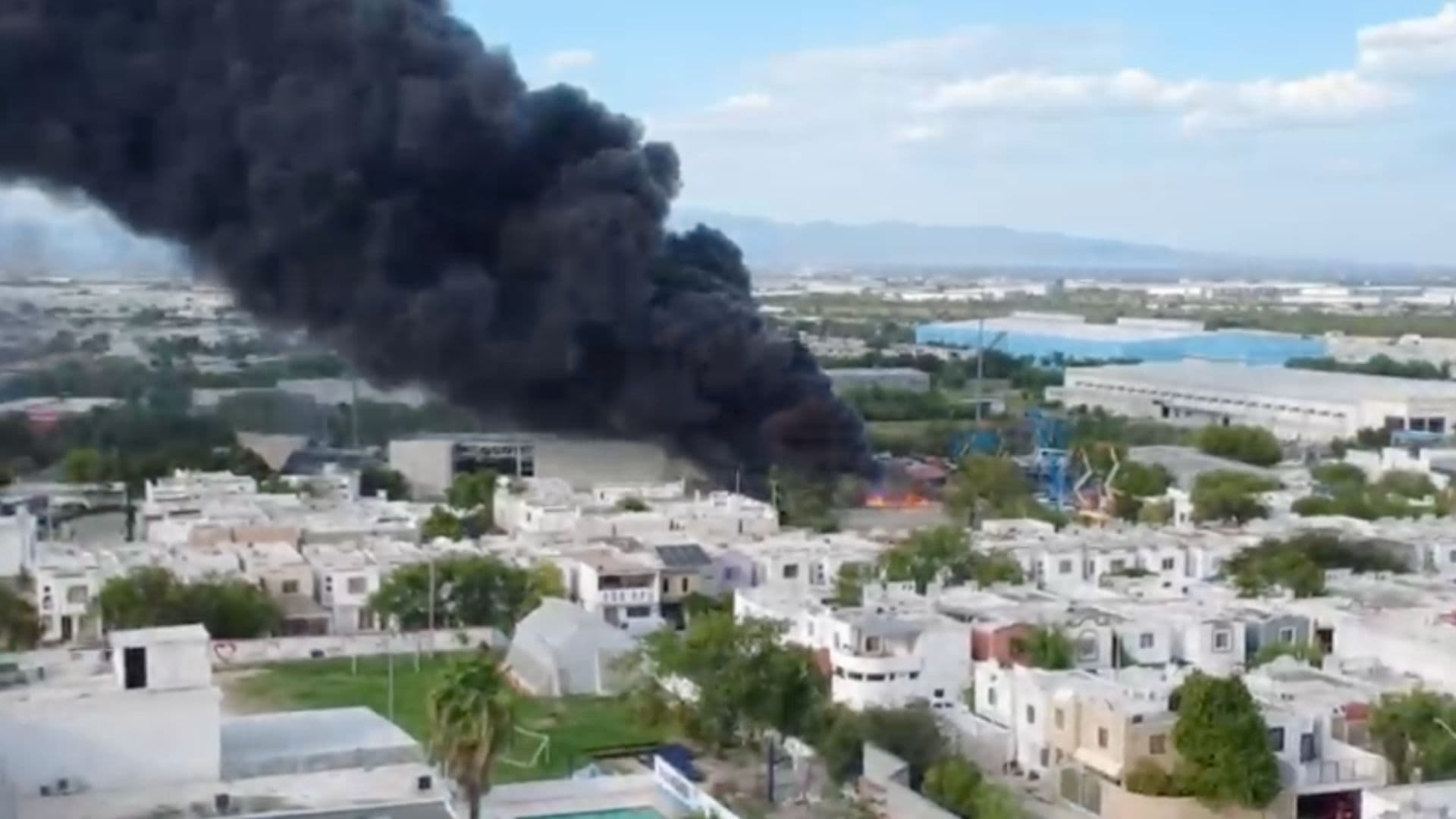 Incendio Apodaca