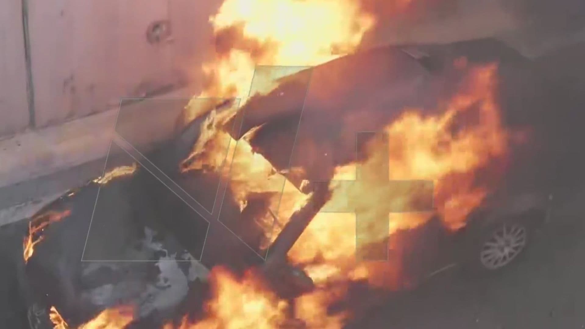 Incendio de carro