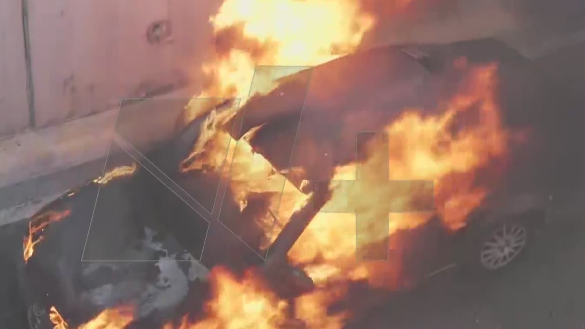 Incendio de carro