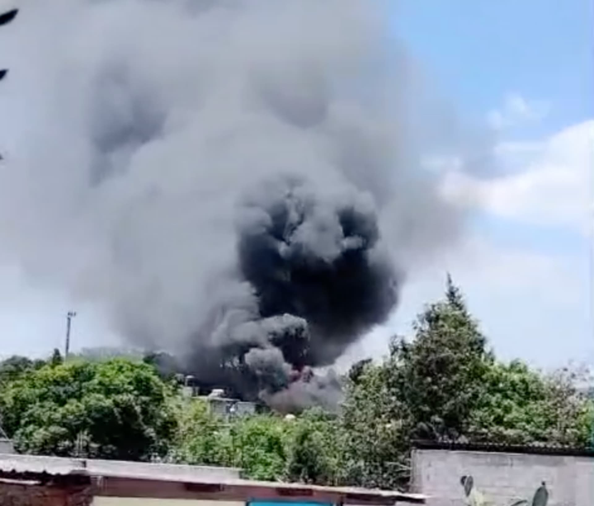 No fue necesario evacuar a habitantes de la zona.