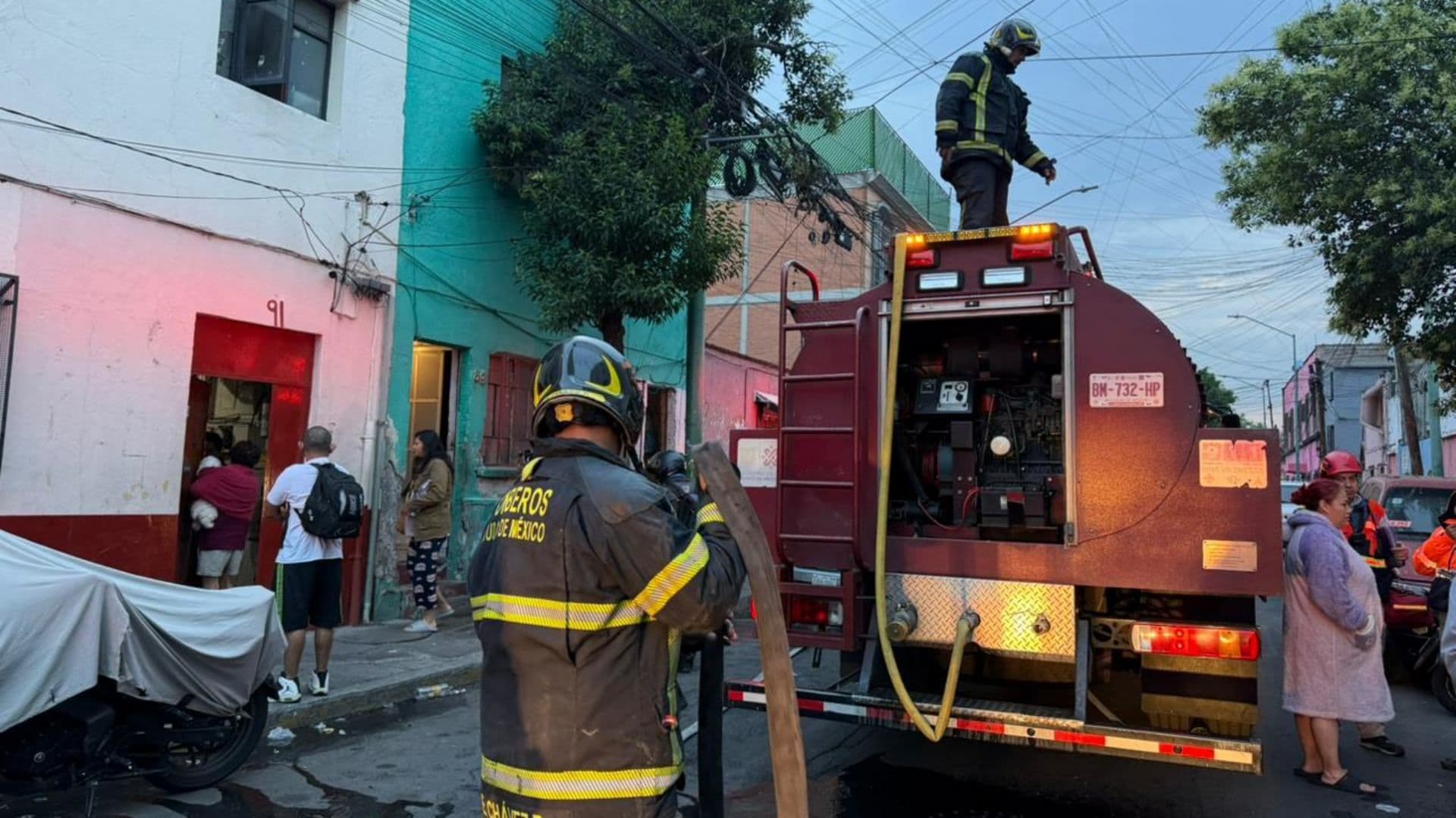 ¿Qué Pasó en la Colonia Guerrero Hoy? Video del Incendio en una Vivienda