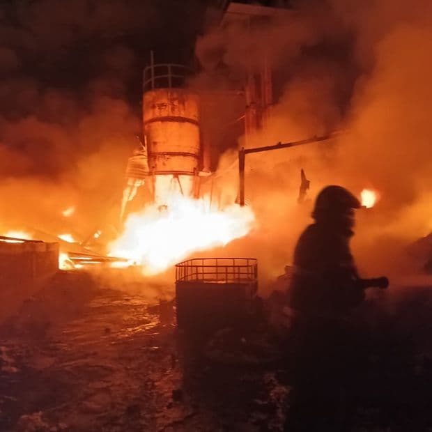 Incendio en la alcaldía Tláhuac