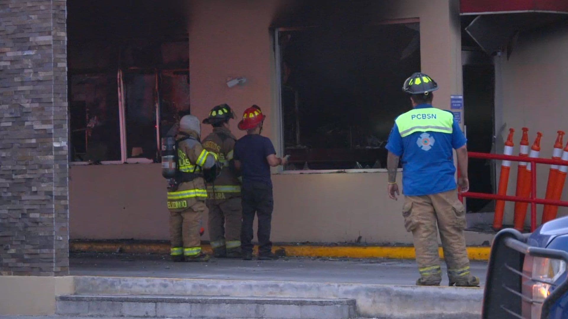 Incendio en Negocio de Venta de Pollo Asado en San Nicolás, Nuevo León