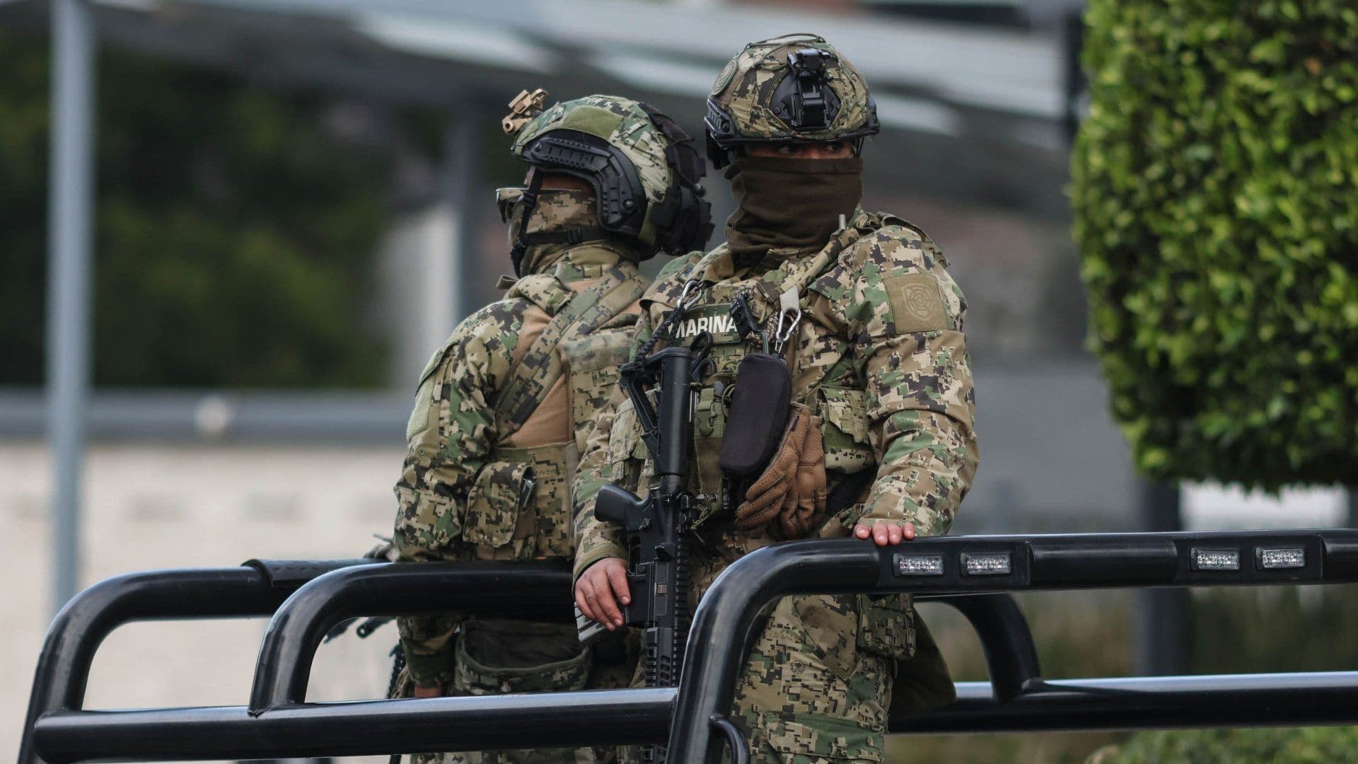 Operativo de la Marina y la SSPC en Puebla el 17 de agosto de 2026. Foto: Cuartoscuro