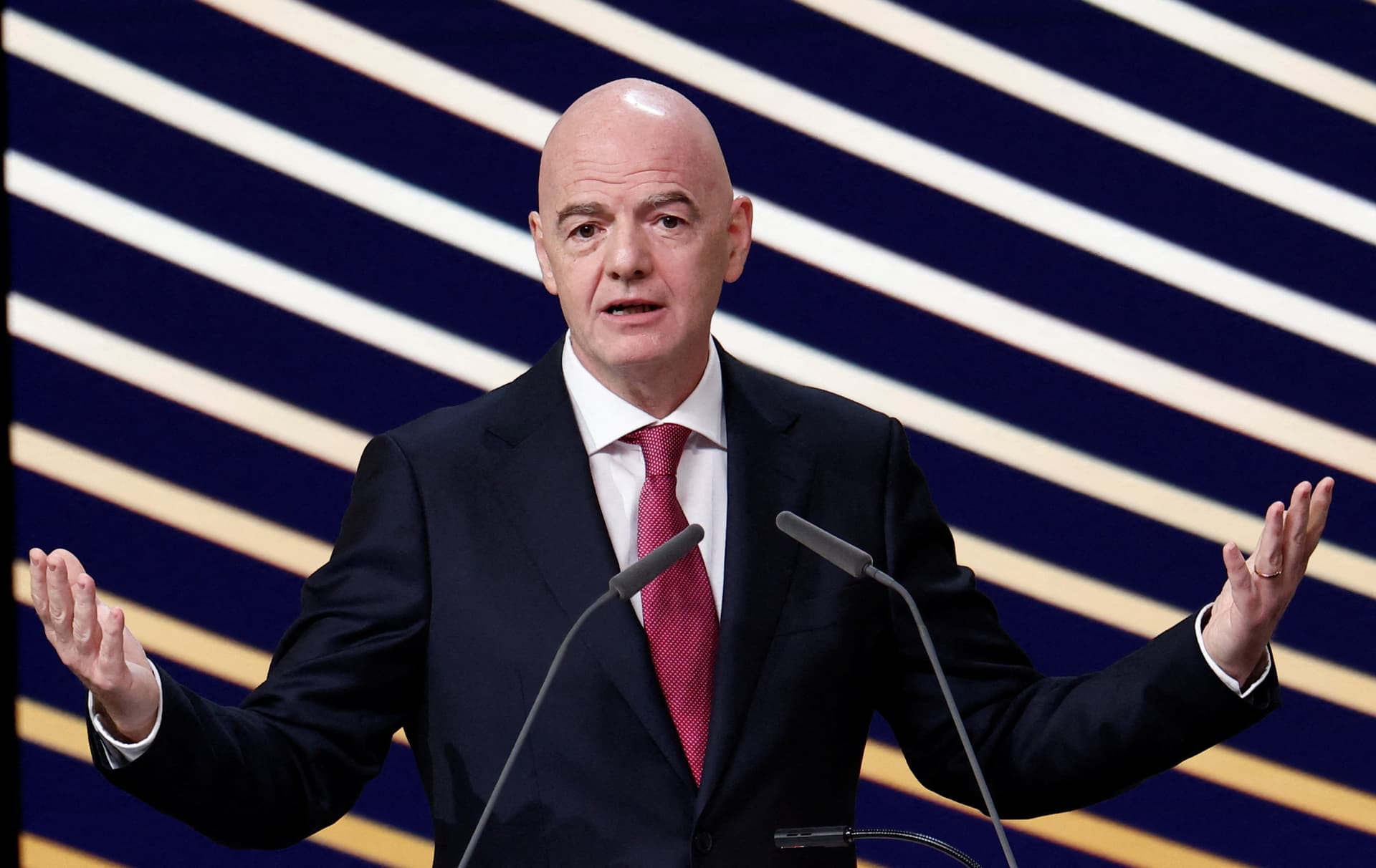Gianni Infantino, presidente de la FIFA