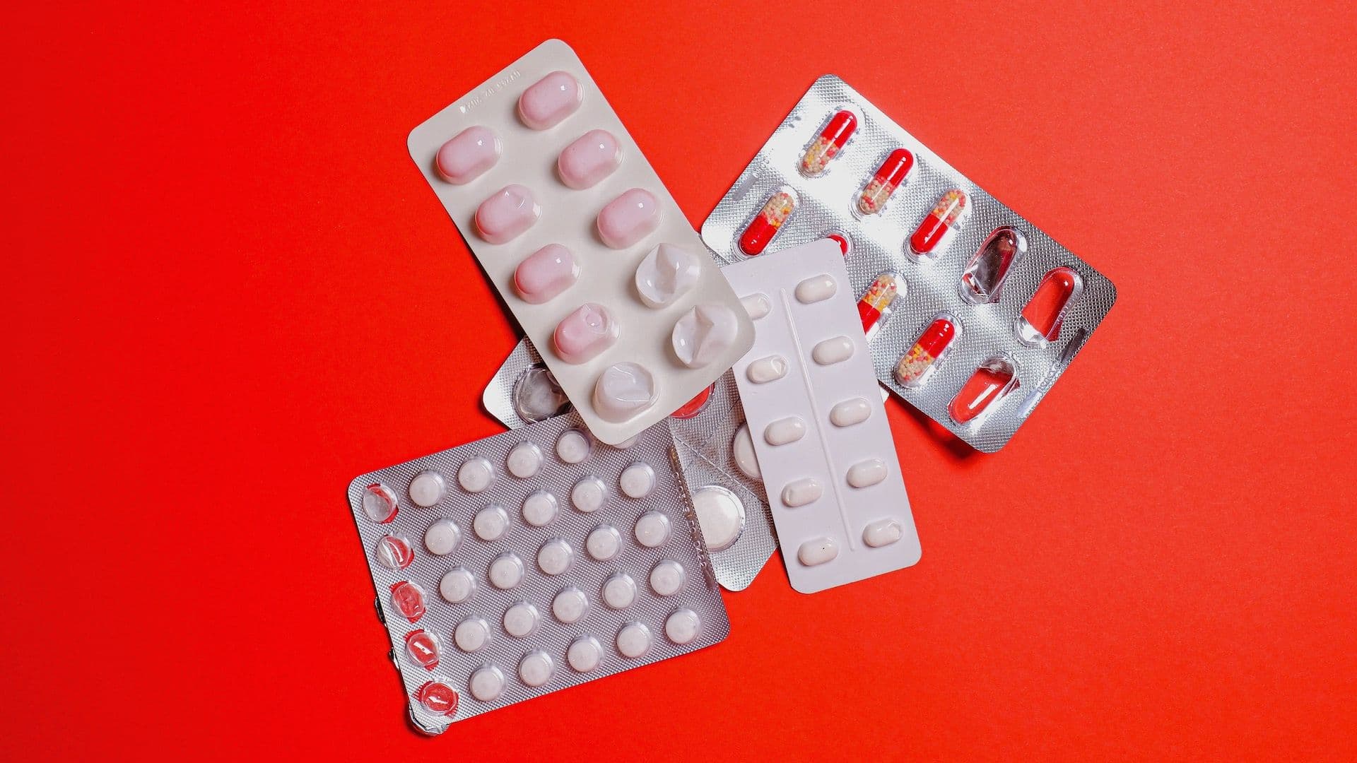 Blísteres con medicamentos