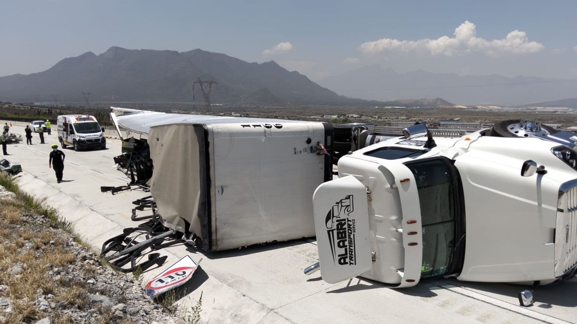 Intento robo de tráiler en Santa Catarina
