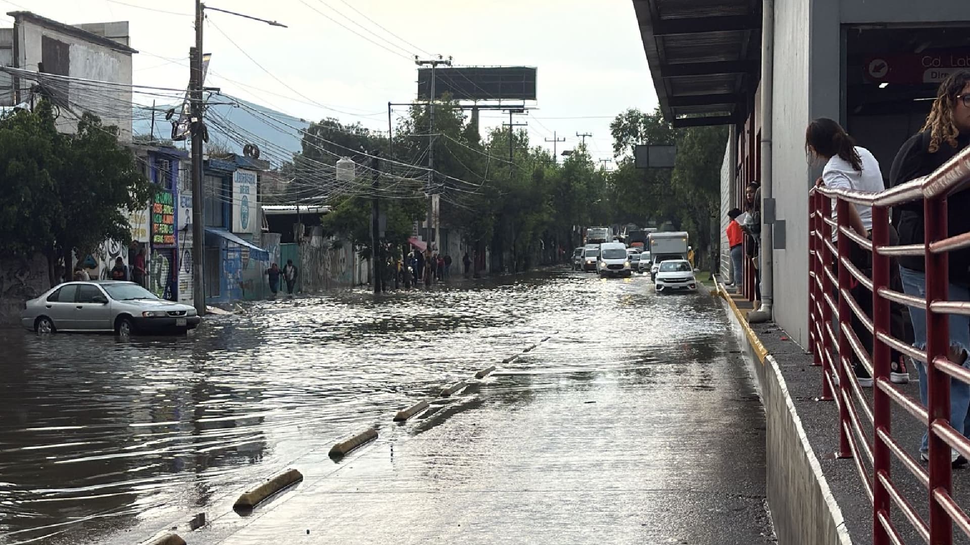 Inundaciones en Tultitlán. Foto: N+