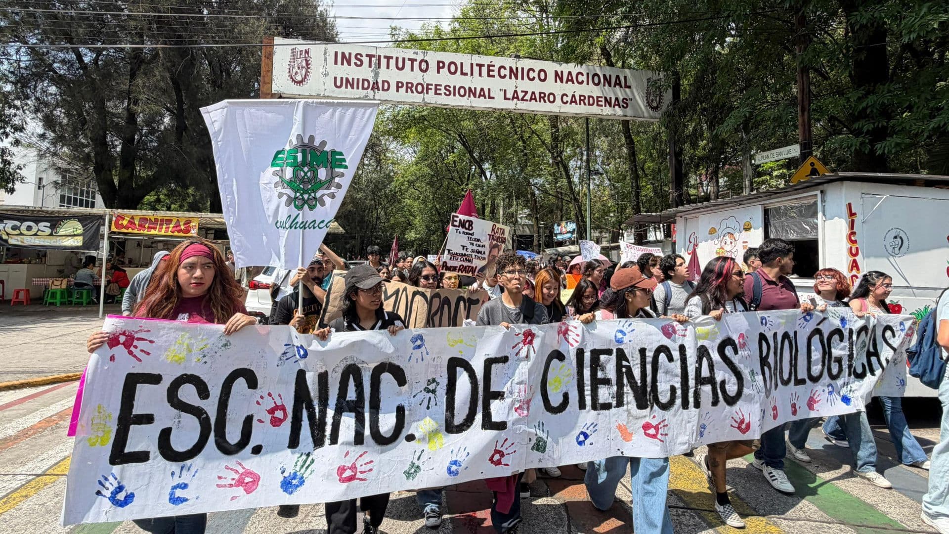Marcha del IPN, en CDMX