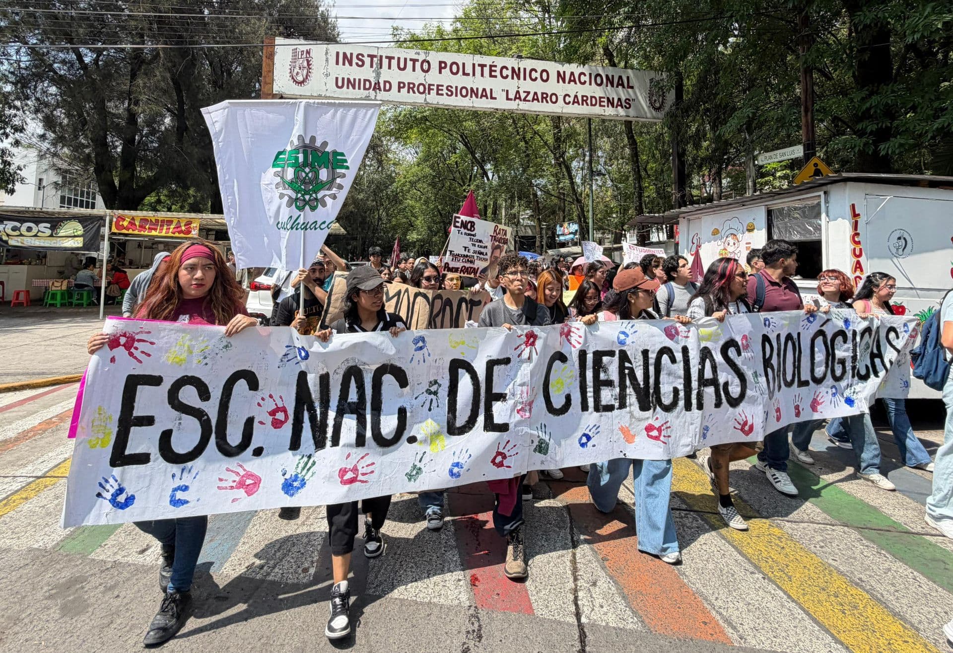 Marcha del IPN, en CDMX