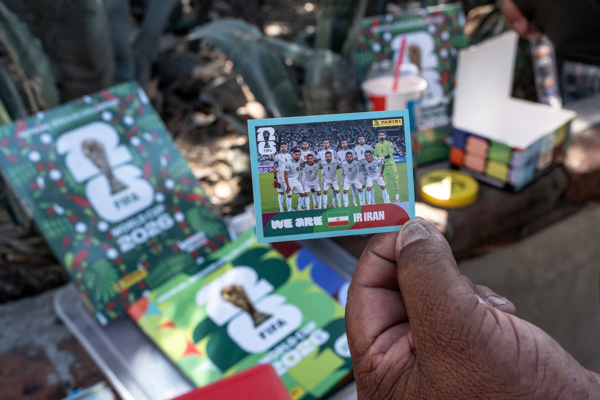 Tarjeta de la selección de Irán en el Mundial 2026, en Tijuana