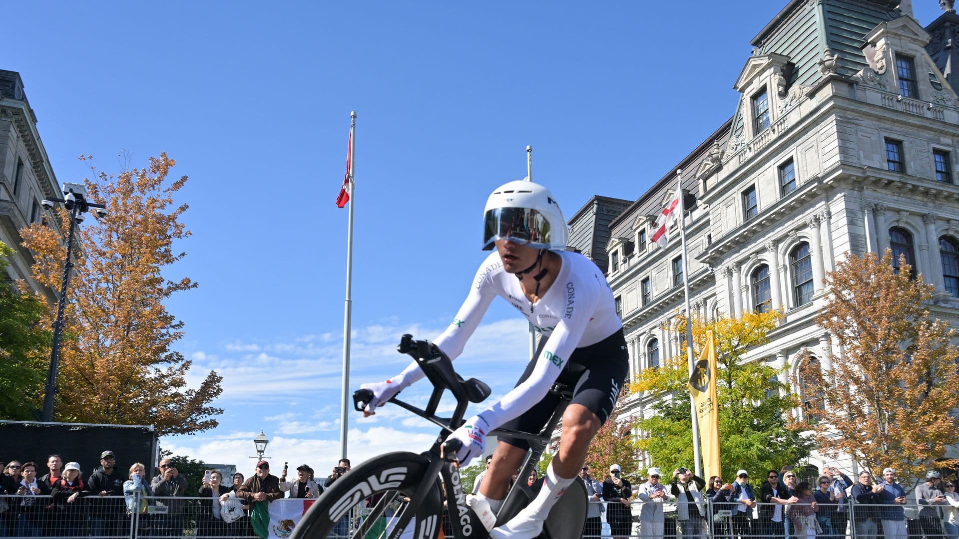 Isaac del Toro en el Mundial de Ciclismo de Montreal 2026