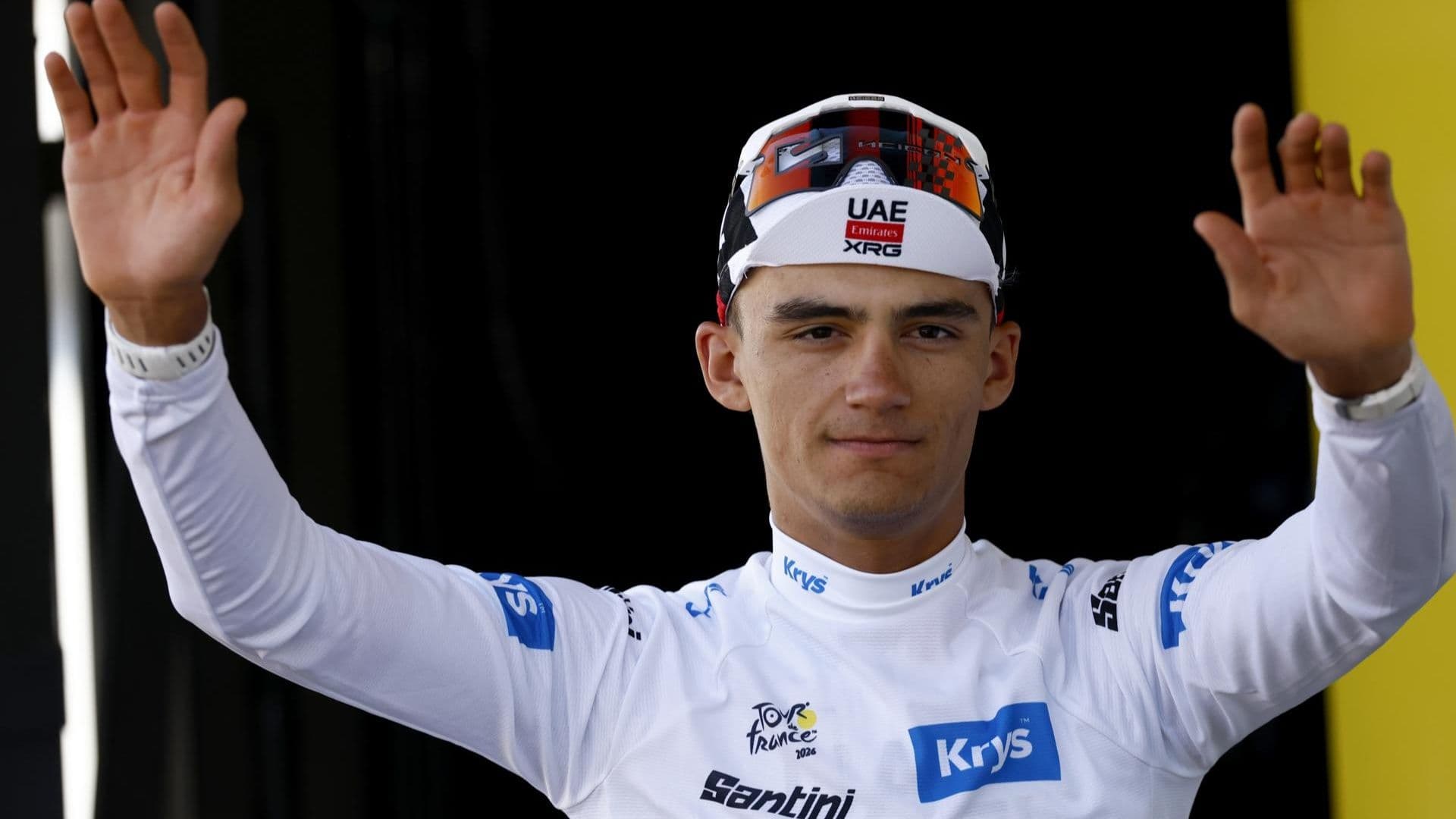 El ciclista mexicano Isaac del Toro