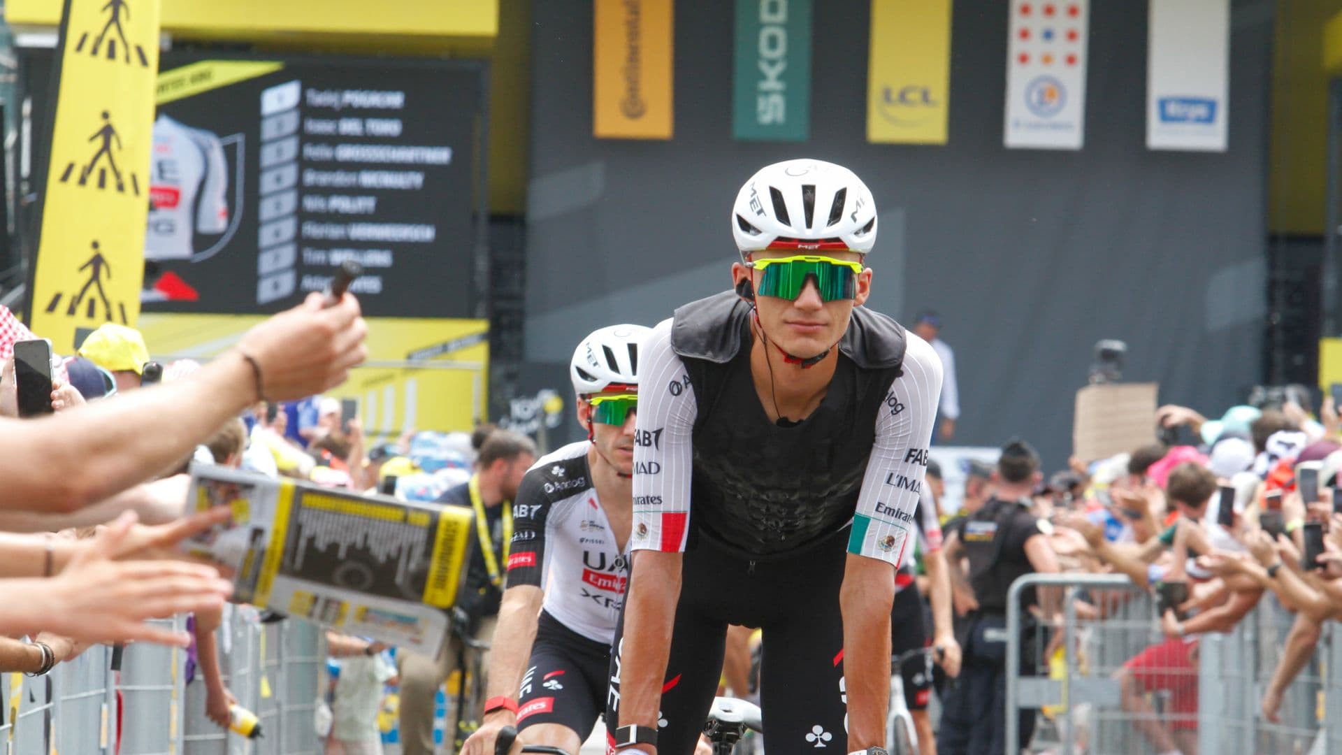 Isaac del Toro, ciclista mexicano