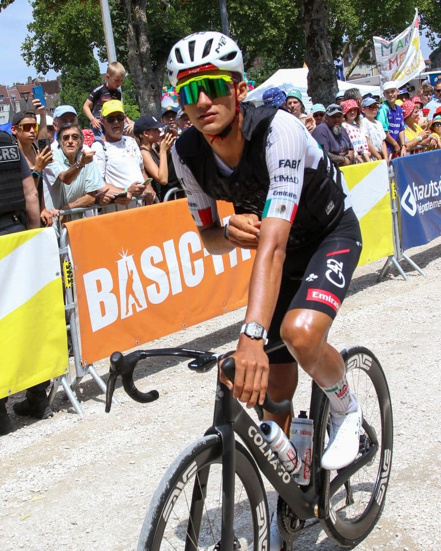 Issac del Toro en la etapa 13 del Tour de Francia 2026