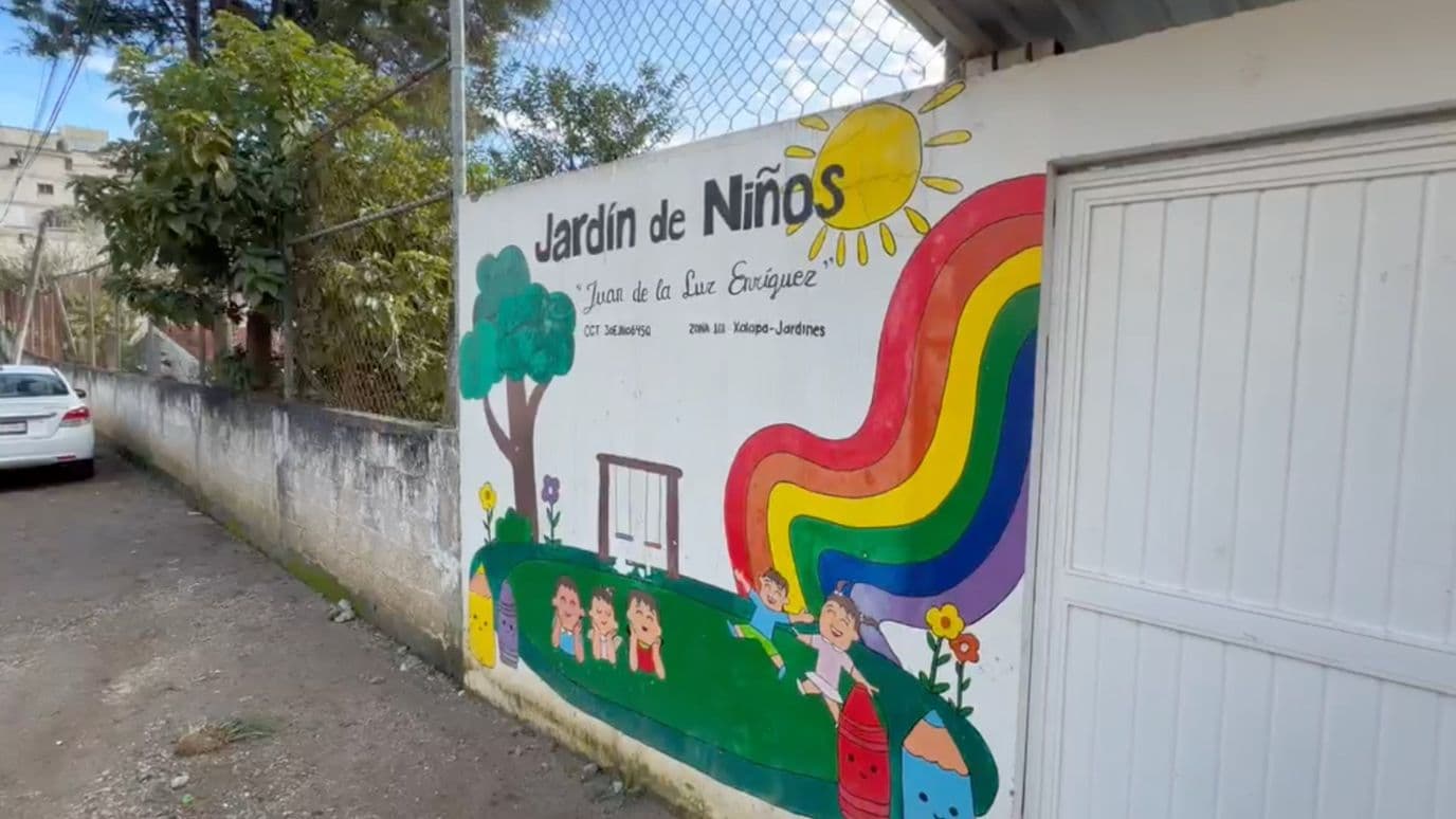 Detectan casos de virus Coxsackie en el jardín de niños “Juan de la Luz Enríquez” en Xalapa.