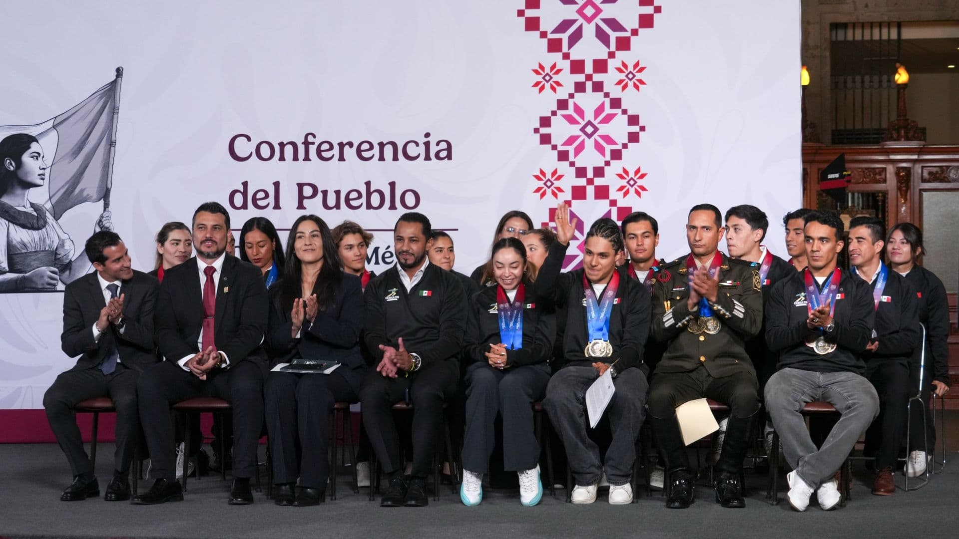 Atletas mexicanos ganadores en Juegos Centroamericanos y del Caribe 2026