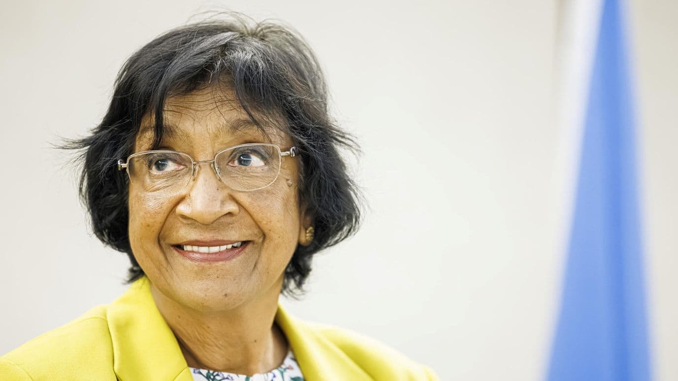 Navanethem "Navi" Pillay, ganadora del Premio Nobel de la Paz 2026. Foto: EFE