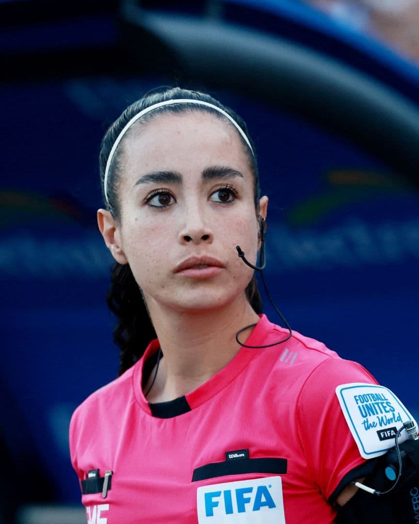 La árbitra mexicana Katia Itzel García