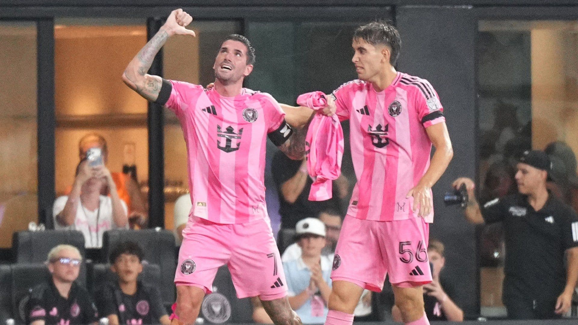 Rodrigo De Paul y Daniel Pinter, del Inter de Miami, están listos para enfrentar al León en la Leagues Cup 2026.