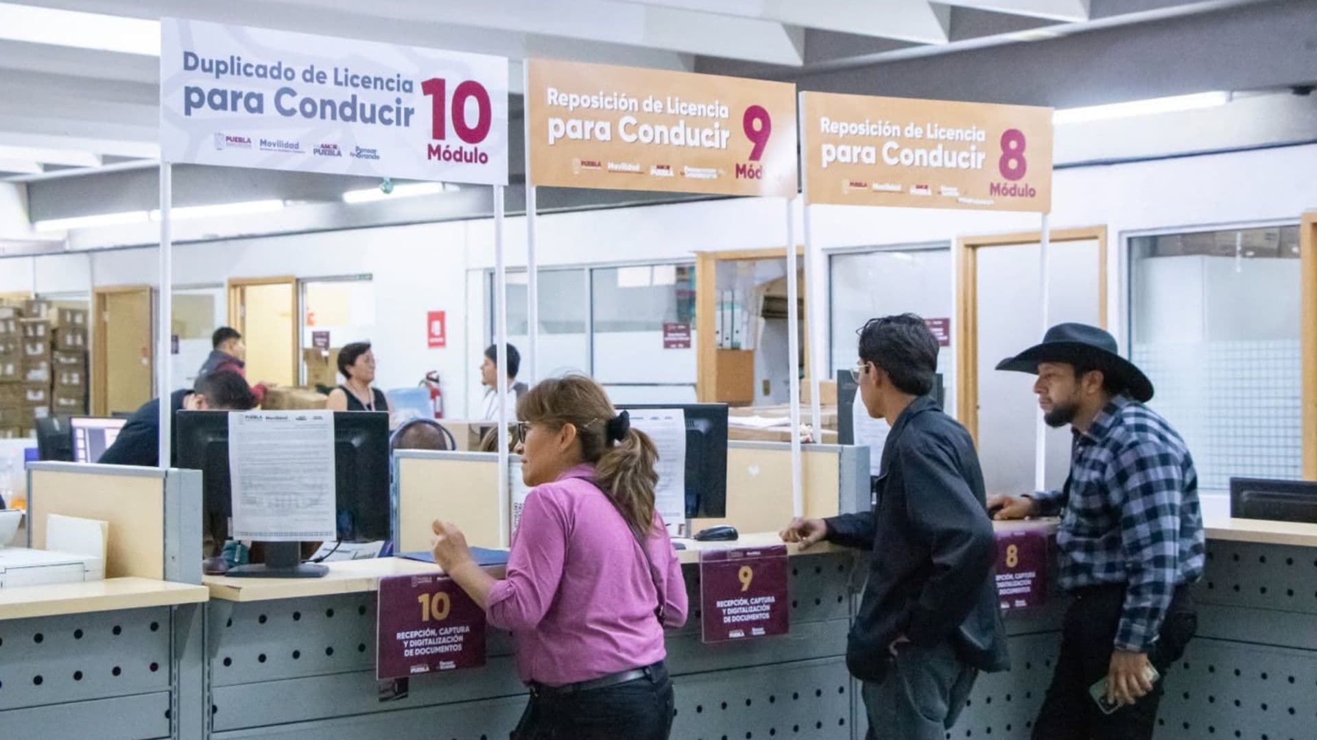 Trámite licencia conductor en Puebla.