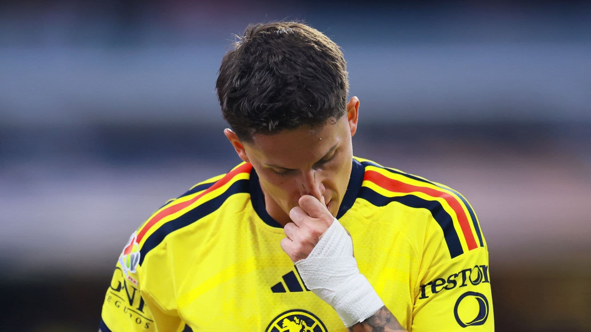 Brian Rodríguez, jugador del Club América