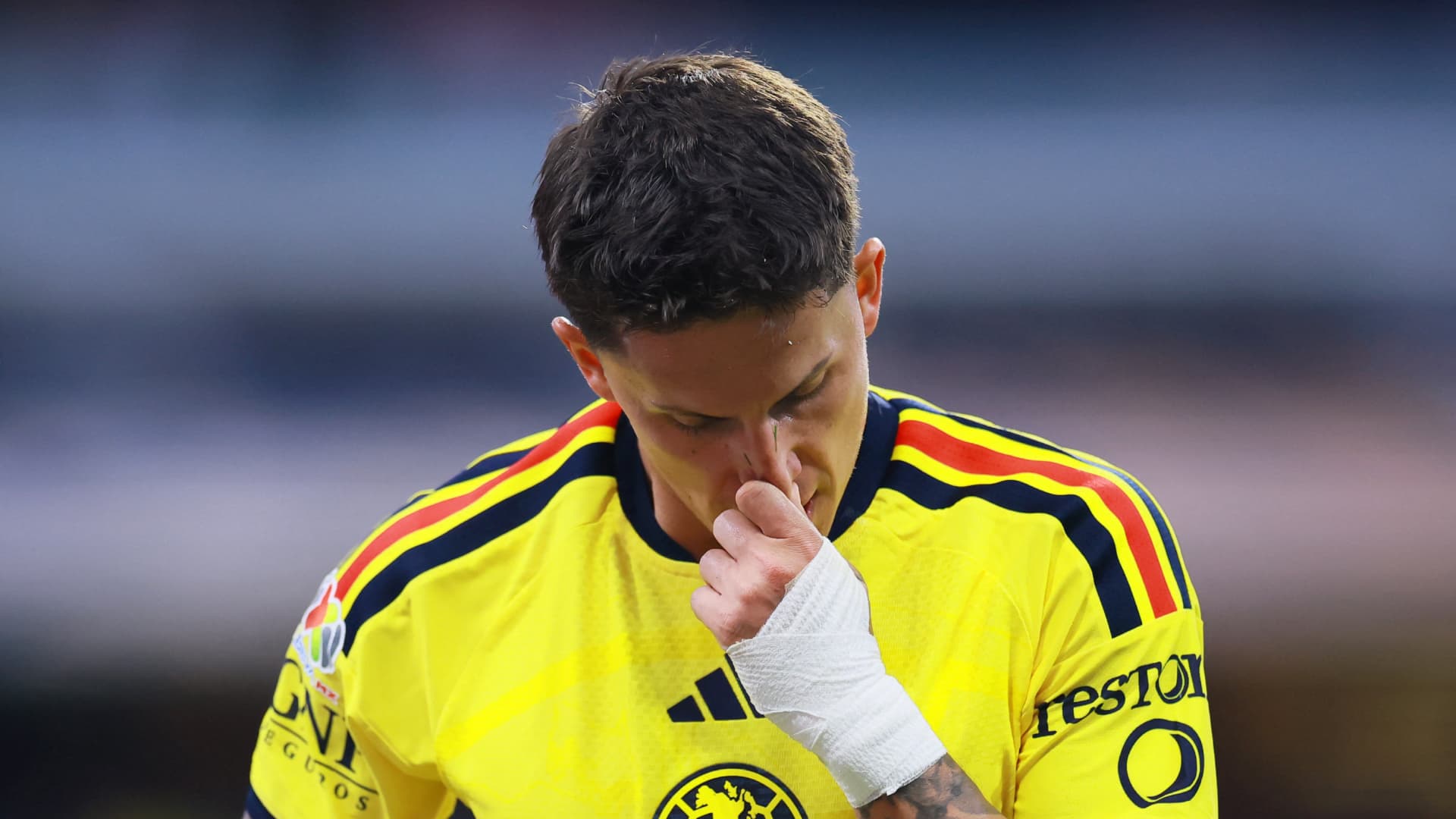 Brian Rodríguez, jugador del Club América