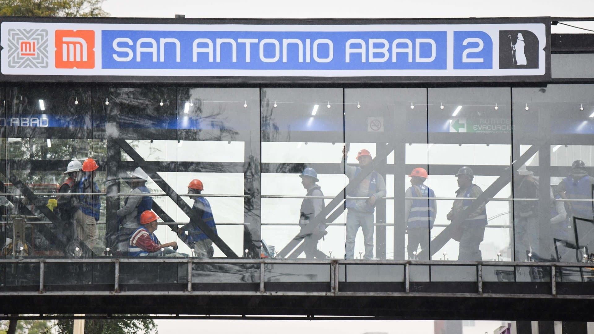 Trabajos en la Línea 2 del Metro