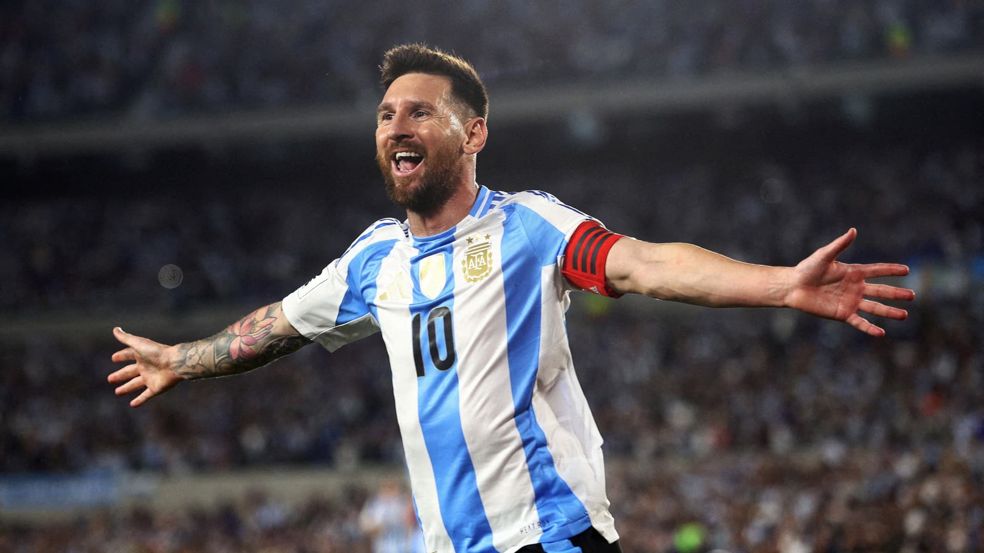 Lionel Messi, jugador argentino de futbol