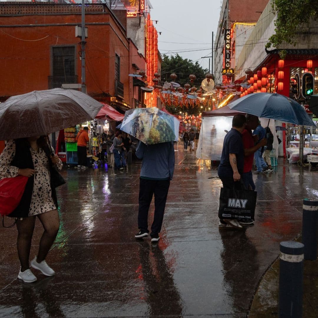 Lluvia en la CDMX