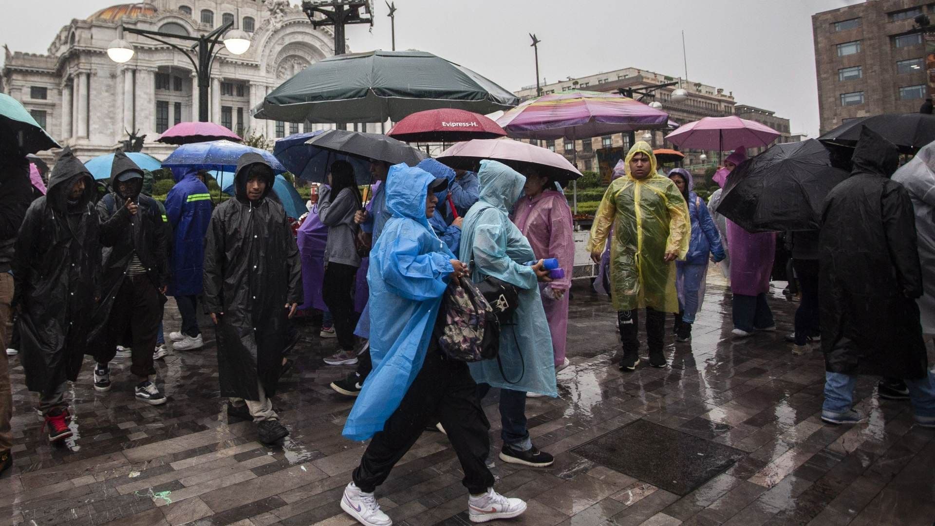 Lluvia en la Ciudad de México el 5 de julio 2026. Foto: Cuartoscuro | Archivo