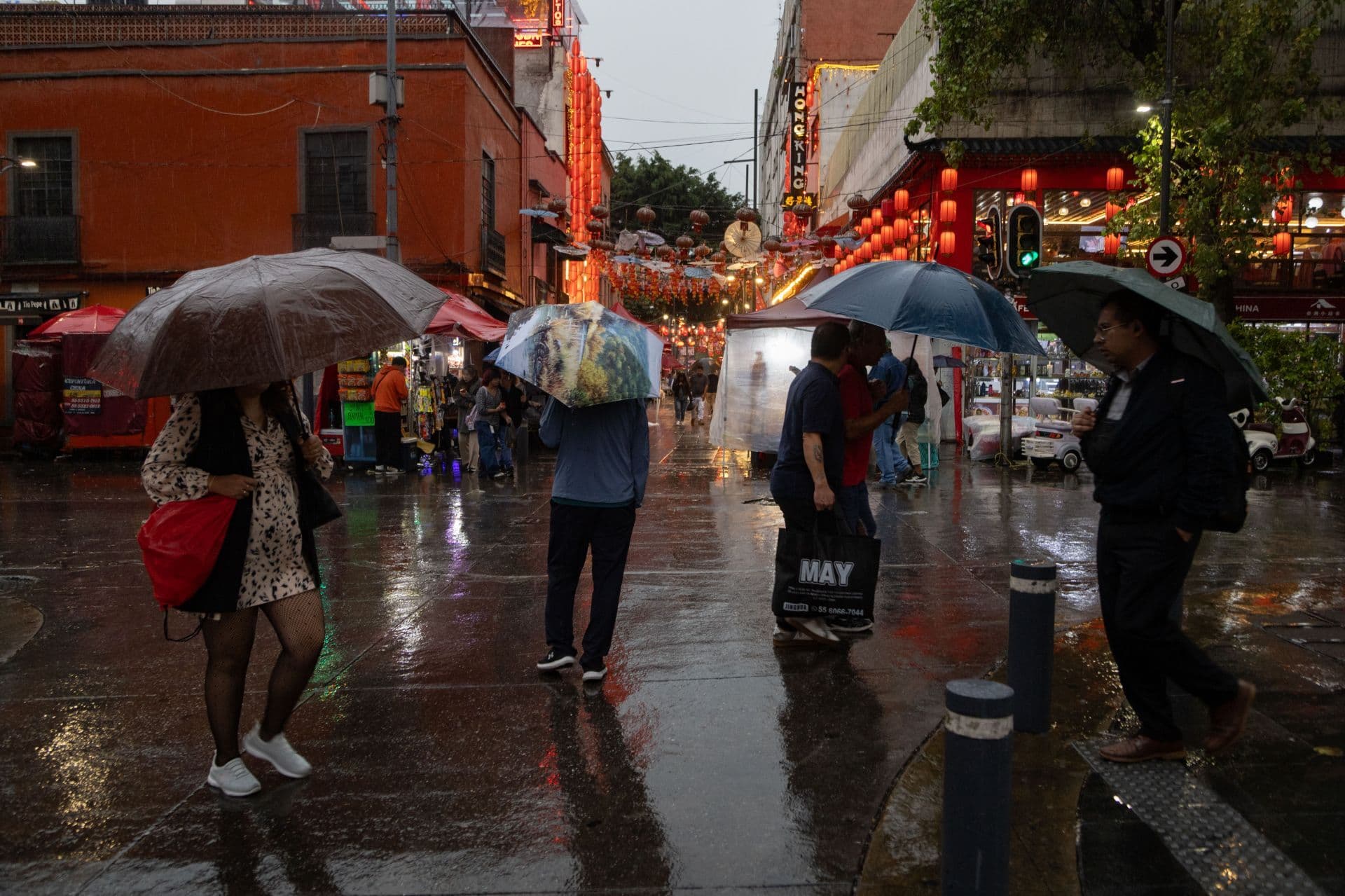 Lluvia en la CDMX