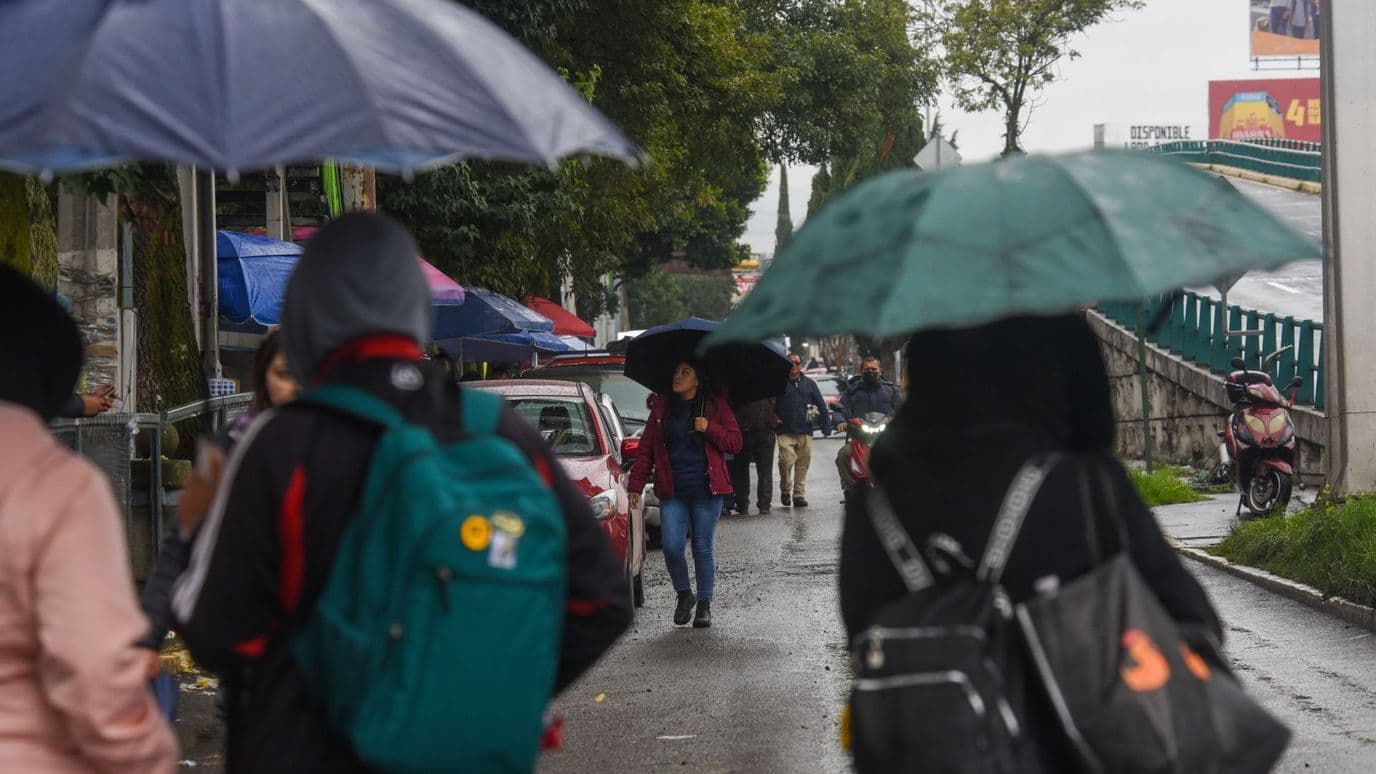 Lluvias en Edomex
