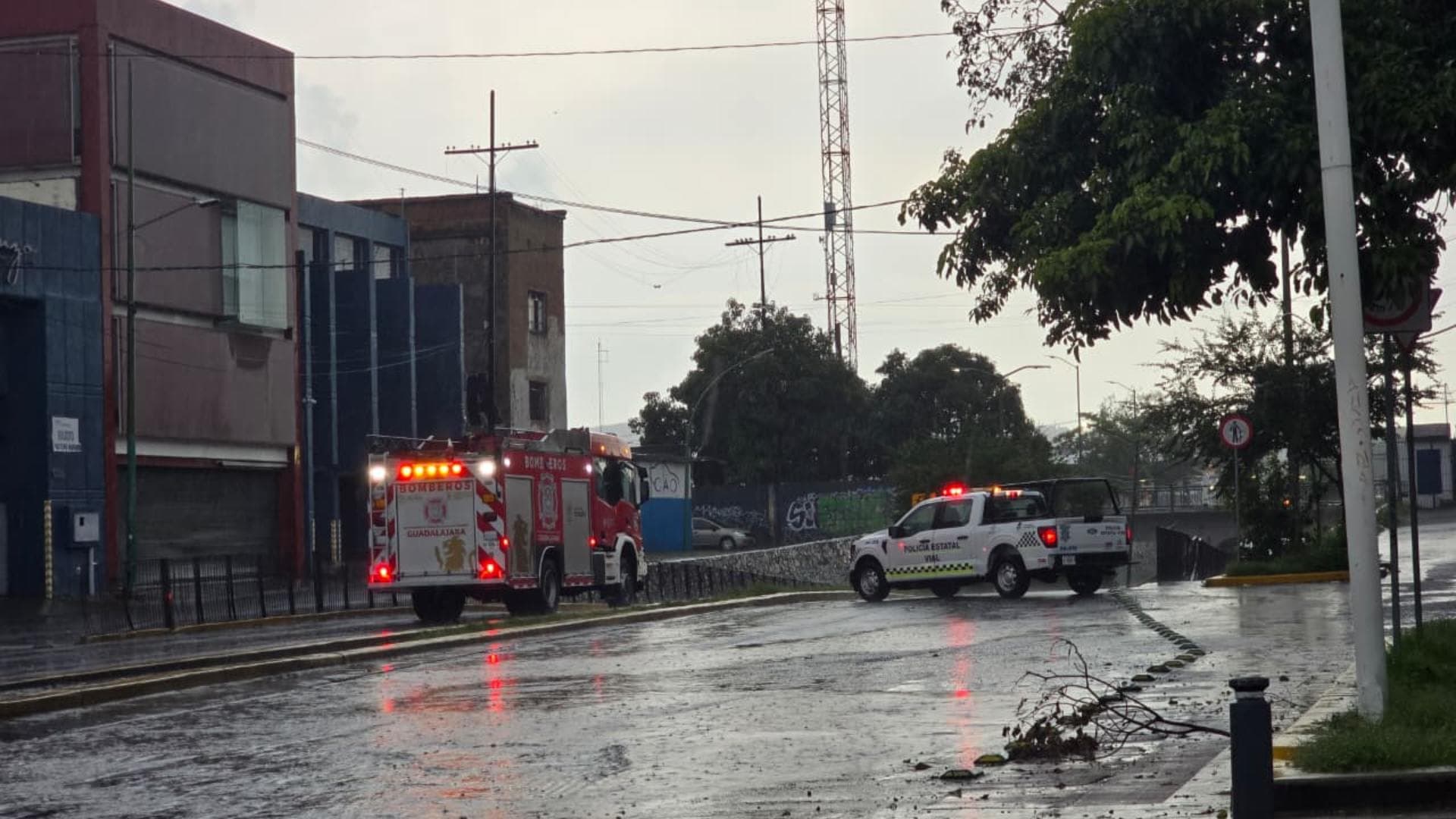 Lluvia en Jalisco