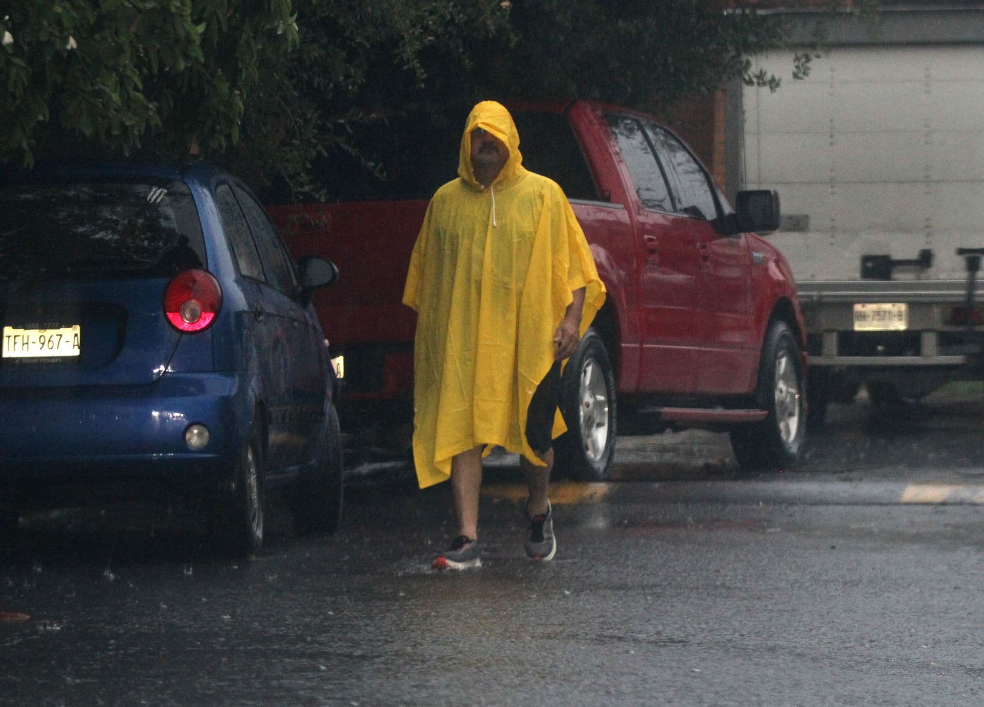 Lluvia en Monterrey, Nuevo León