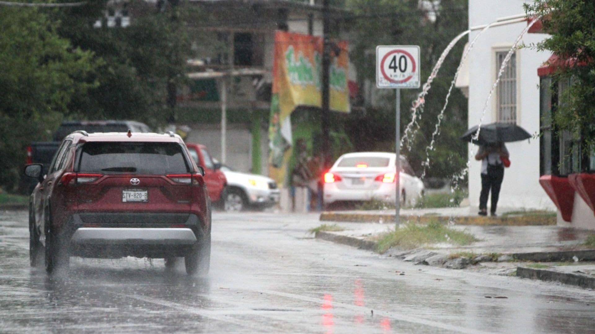Lluvia en Monterrey, Nuevo León