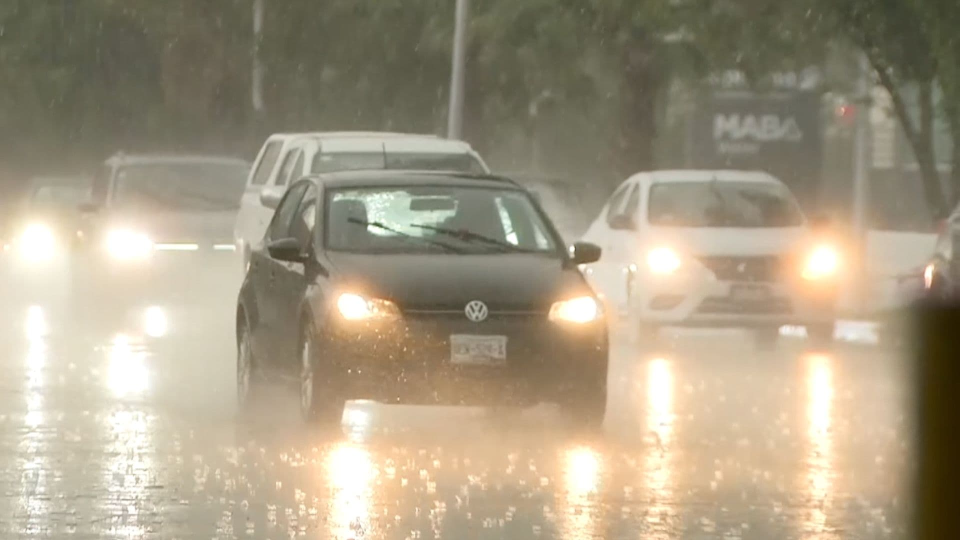 Medidas preventivas por fuertes lluvias en Puebla.